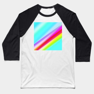 colorful rainbow texture art Baseball T-Shirt